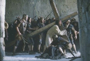 Jesus carrying the cross